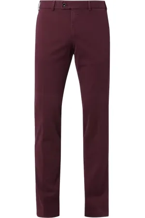 Hiltl Slim Fit Chino aus Schurwollmischung mit Kaschmir-Anteil in , Größe 54