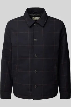 JACK & JONES Regular Fit Hemdjacke mit Kentkragen Modell 