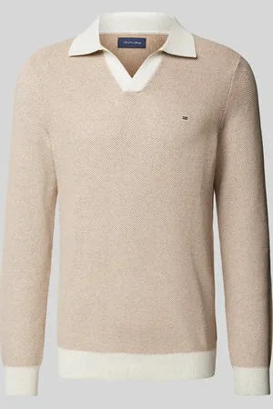 Christian Berg Strickpullover mit Polokragen in , Größe S