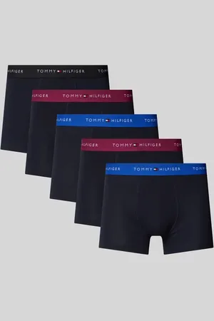Tommy Hilfiger Trunks mit elastischem Logo-Bund im 5er-Pack in , Größe S