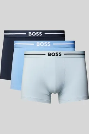 HUGO BOSS Trunks mit elastischem Logo-Bund im 3er-Pack in , Größe S