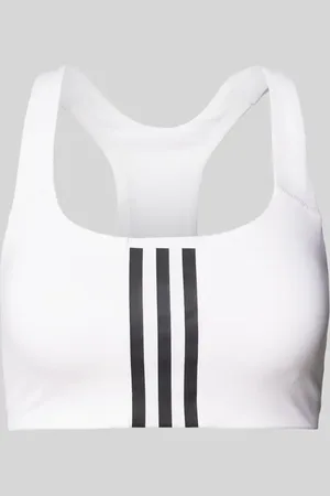 adidas Bustier mit labeltypischen Streifen in , Größe XS