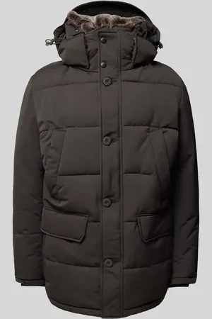 Strellson Steppjacke mit Kapuze in , Größe 46
