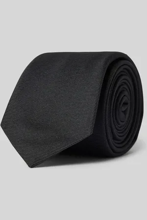 HUGO BOSS Krawatte aus Seiden-Mix mit Strukturmuster in , Größe 1