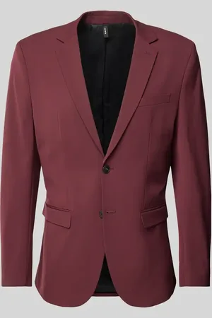 SELECTED Slim Fit Sakko mit Brustleistentasche Modell 
