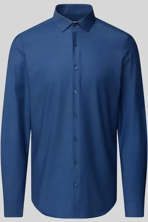 Olymp Slim Fit Businesshemd aus Baumwoll-Mix in , Größe 38
