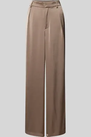 Neo Noir Wide Leg Bundfaltenhose mit Eingrifftaschen Modell 