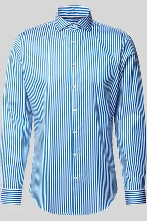 Jake*s Regular Fit Business-Hemd in Premiumqualität mit Haifischkragen in , Größe 37/38