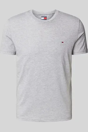 Tommy Hilfiger Slim Fit T-Shirt mit Logo-Stitching in , Größe M