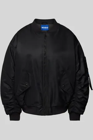 Hugo Blue Bomberjacke mit Pattentaschen Modell 