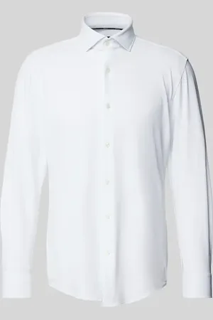 HUGO BOSS Slim Fit Business-Hemd mit Haifischkragen in , Größe 38