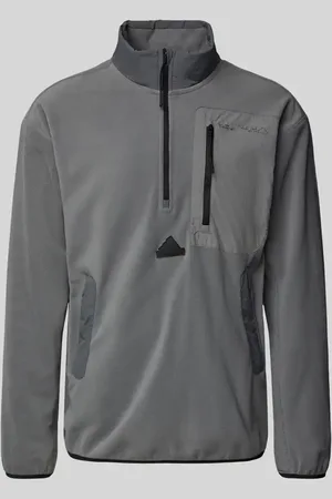 adidas Sweatshirt mit Stehkragen in , Größe S