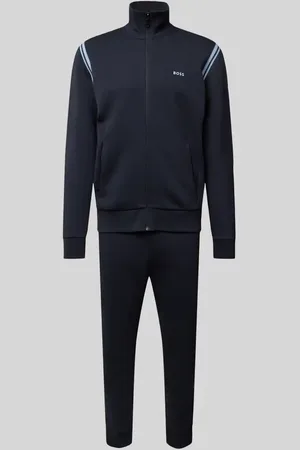 HUGO BOSS Regular Fit Trainingsanzug mit Baumwoll-Anteil in , Größe S