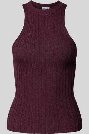 MANGO Stricktop mit Strukturmuster Modell 