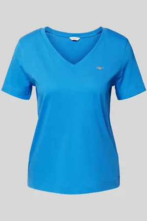 GANT Regular Fit T-Shirt mit Label-Stitching in , Größe S
