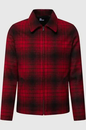 The Kooples Jacke mit Karo-Muster Modell 