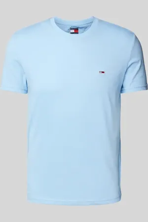 Tommy Hilfiger Slim Fit T-Shirt mit Logo-Stitching in , Größe XXL