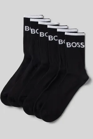 HUGO BOSS Socken mit Label-Stitching im 6er-Pack in , Größe 39-42