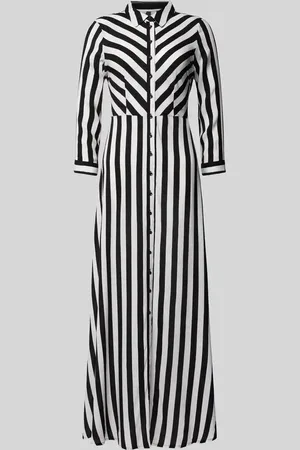 Y.A.S Hemdblusenkleid aus Viskose mit Knopfleiste in , Größe XS