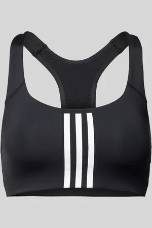 adidas Sport-BH mit labeltypischen Streifen in , Größe XS