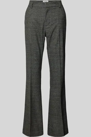 Zadig & Voltaire Flared Stoffhose mit Bügelfalten Modell 