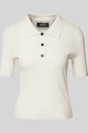 Marc Cain Strickshirt mit Strukturmuster in , Größe 46