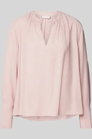 Tommy Hilfiger Regular Fit Blusenshirt aus Viskose mit Stehkragen in , Größe 36
