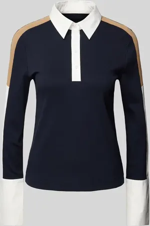 Marc Cain Longsleeve mit Umlegekragen Modell 