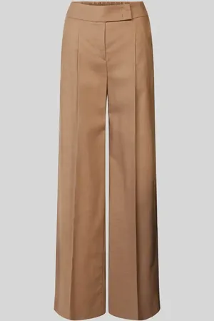 Luisa Cerano Wide Leg Bundfaltenhose mit Eingrifftaschen in , Größe 34
