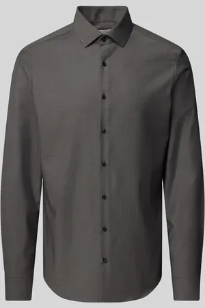 Olymp Slim Fit Businesshemd aus Baumwoll-Mix in , Größe 38