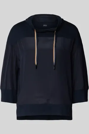 Marc Cain Regular Fit Langarmshirt aus reiner Viskose Modell 