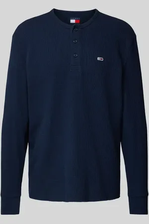 Tommy Hilfiger Regular Fit Longsleeve mit Logo-Stitching Modell 