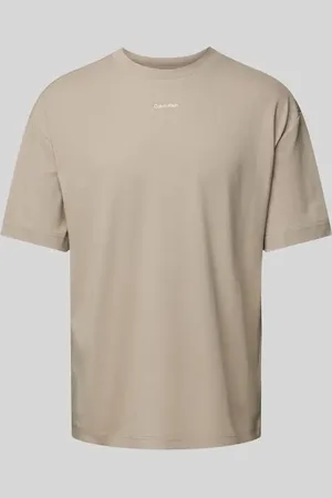 Calvin Klein Oversized T-Shirt mit Label-Print in , Größe S