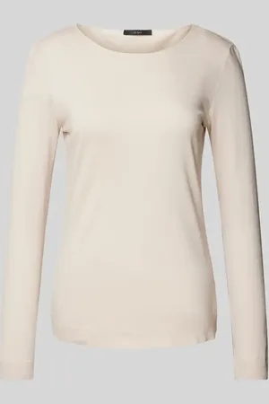 Oui Longsleeve mit Rundhalsausschnitt in , Größe 42