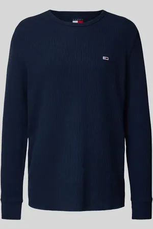 Tommy Hilfiger Slim Fit Longsleeve mit Label-Stitching in , Größe S
