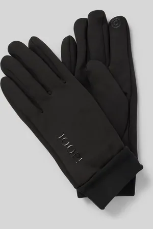 JOOP! Handschuhe mit Label-Schriftzug in , Größe S