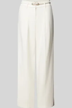 Christian Berg Wide Leg Stoffhose mit Bundfalten in , Größe 44
