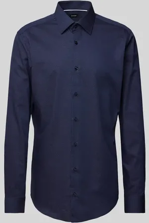 HUGO BOSS Regular Fit Businesshemd mit extra langem Arm Modell 