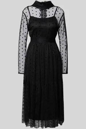 Lace & Beads Cocktailkleid mit Spitzenbesatz in , Größe XS