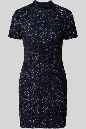 MANGO Minikleid mit Paillettenbesatz in , Größe L