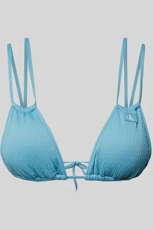 Calvin Klein Bikini-Oberteil mit Strukturmuster Modell 