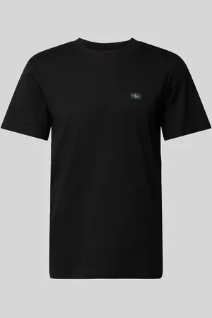 Calvin Klein T-Shirt mit Label-Badge in , Größe XS