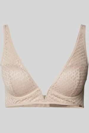 HUGO BOSS Triangel-BH mit Spitzenbesatz in , Größe 70B