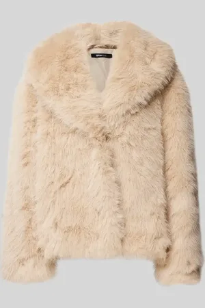 Gina Tricot Jacke aus Kunstfell in , Größe L