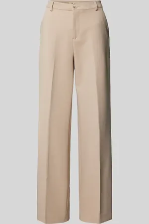 Mos Mosh Flared Stoffhose mit Bügelfalten Modell 