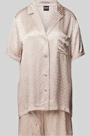 HUGO BOSS Pyjama mit Label-Applikation in , Größe XS