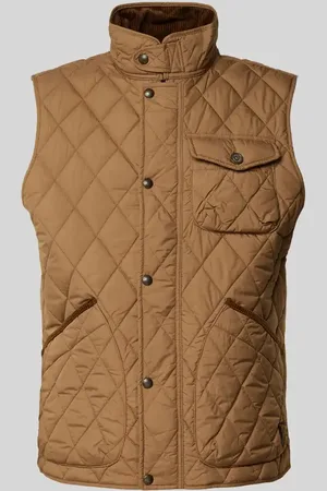 Ralph Lauren Regular Fit Steppweste mit Stehkragen Modell 