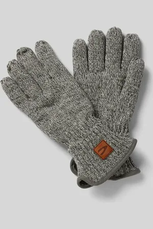 Camel Active Handschuhe mit Label-Detail in , Größe L