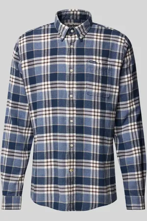 Barbour Tailored Fit Freizeithemd mit Button-Down-Kragen Modell 
