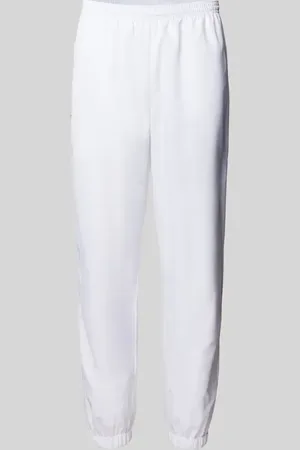 Lacoste Relaxed Fit Trainingshose mit Label-Badge in , Größe XS